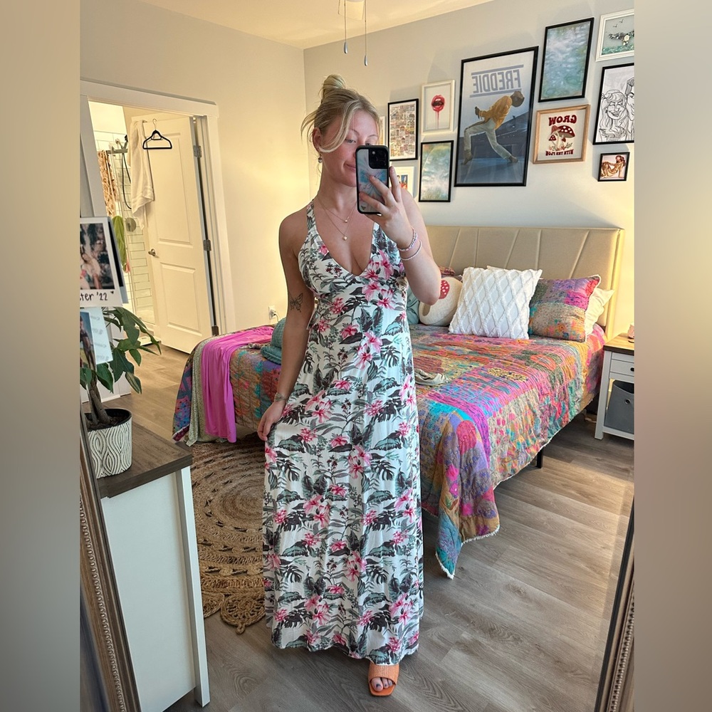 NWT Floral Maxi Dress